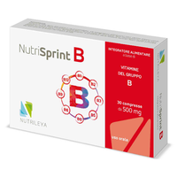NutriSprint vitamina B, 500 mg, 30 comprimate, Nutrileya - 1