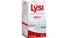 Omega 3 cu ulei pur de peste, 80 capsule, Lysi