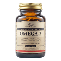 Omega-3 Double Strength Softgels, 30 capsule, Solgar - 1