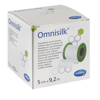 Omnisilk plasture matase 5cm*9,2m, 1rola, Hartmann - 1