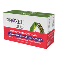 Pachet Proxel Duo, 30 capsule+30 capsule gratuit, NaturPharma - 1