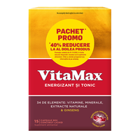 Pachet Vitamax, 15 capsule moi + 15 capsule moi, Perrigo - 1