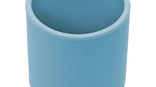 Pahar din silicon, 6 luni+, Aqua Blue, Appekids