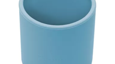 Pahar din silicon, 6 luni+, Aqua Blue, Appekids