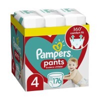 Pampers Pants Scutece chilotel Marimea 4 Maxi, 176 bucati - 1