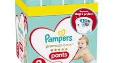 Pampers Premium Care Pants Scutece-chilotel Marimea 3, 6-11 kg, 144 bucati