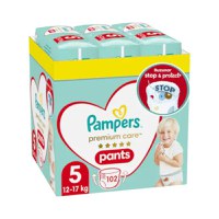 Pampers Premium Care Pants Scutece-chilotel Marimea 5, 12-17 kg, 102 bucati - 1