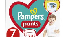 Pampers Premium Care Pants Scutece-chilotel Marimea 7, 17+ kg, 74 bucati