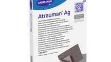 Pansament cu ioni de argint Atrauman Ag 5x5 cm, 10 bucati, HartMann
