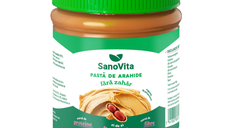 Pasta de arahide, fara zahar, 375 gr, Sanovita