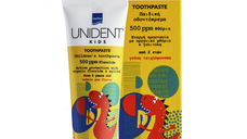 Pasta de dinti cu fluor 500 ppm pentru copii Kids, 50 ml, Unident