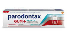 Pasta de dinti Gum Breath & Sensitivity, 75 ml, Parodontax