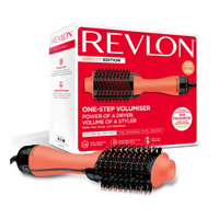 Perie electrica fixa One-Step Hair Dryer & Volumiser, RVDR5222AE, apricot, Revlon - 1