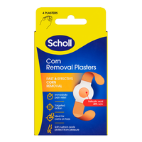 Plasturi pentru indepartarea bataturilor, 4 bucati, Scholl - 1