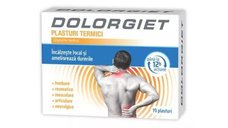 Plasturi termici Dolorgiet, 10 bucati, Zdrovit