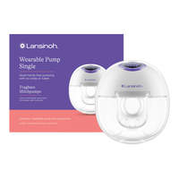 Pompă de sân electrică simplă, portabilă, hands free, Lansinoh - 1