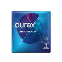 Prezervative Classic, 3 bucati, Durex - 1