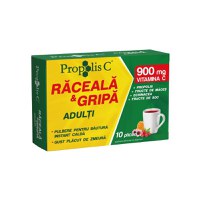Propolis C raceala si gripa adulti, 10 plicuri, Fiterman Pharma - 1