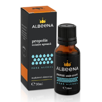 Propolis Solutie apoasa fara alcool, 30 ml, Albeena - 1