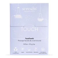 Prosoape faciale de unica folosinta Touch Face Towels, 50 bucati, Se:Reskin - 1