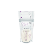 Pungi de stocare a laptelui matern Philips Avent, 25 bucati, 180 ml, SCF603/25, Philips - 1