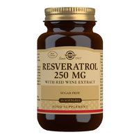 Resveratrol 250mg cu extract de vin rosu, Solgar - 1