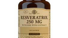 Resveratrol 250mg cu extract de vin rosu, Solgar