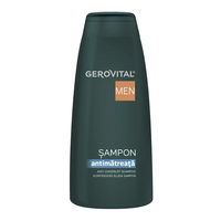 Sampon antimatreata Men, 400 ml, Gerovital - 1