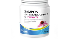 Sampon antiseboric cu sulf si echinacea, 150g, Viva Pharma