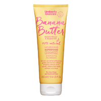 Sampon hranitor pentru par uscat, frizzy si texturat, Banana Butter, 250 ml, Umberto Giannini - 1