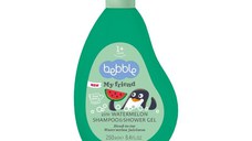 Sampon si gel de dus 2in1 My Friend, pepene verde, 250 ml, Bebble