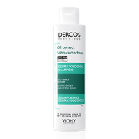 Sampon Tratament Sebocorector, scalp cu exces de sebum Dercos, 200 ml, Vichy - 1
