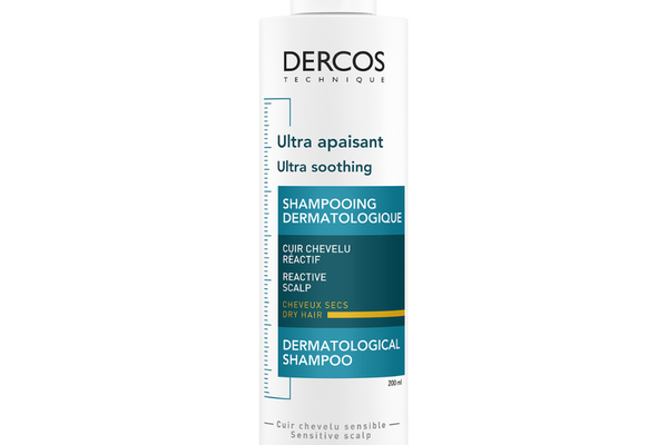 Sampon ultra calmant pentru par uscat Dercos Ultra Soothing, 200 ml, Vichy
