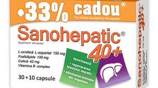 Sanohepatic 40+, 40 capsule, Zdrovit