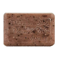 Sapun exfoliant cu vanilie si ulei de migdale, 200g, Apidava - 1