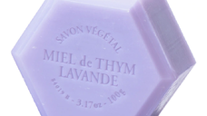 Sapun hexagonal cu miere si lavanda, 100g, Apidava
