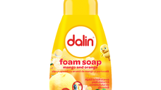 Sapun spuma cu aroma de mango, 200 ml, Dalin