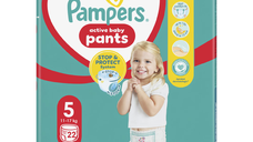 Scutece chilotel Active Baby Pants Nr.5, 11-17 kg, 22 bucati, Pampers