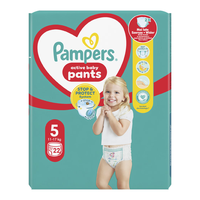 Scutece chilotel Active Baby Pants Nr.5, 11-17 kg, 22 bucati, Pampers - 1