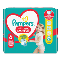 Scutece chilotel Active Baby Pants Nr.6, 13-19 kg, 36 bucati, Pampers - 1