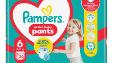 Scutece chilotel Active Baby Pants Nr.6, 13-19 kg, 36 bucati, Pampers