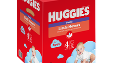 Scutece chilotel, Baieti, Marimea 4, 9-14 kg, 72 bucati, Huggies