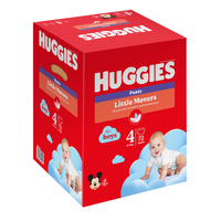 Scutece chilotel, Baieti, Marimea 4, 9-14 kg, 72 bucati, Huggies - 1