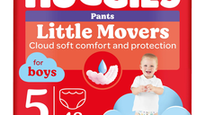 Scutece chilotel, Baieti, Marimea 5, 12-17 kg, 48 bucati, Huggies