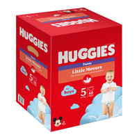 Scutece chilotel, Baieti, Marimea 5, 12-17 kg, 68 bucati, Huggies - 1