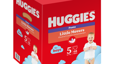 Scutece chilotel, Baieti, Marimea 5, 12-17 kg, 68 bucati, Huggies