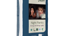 Scutece chilotel Eco, Dreamy Night, Unisex, Medium, 4-7ani, 15-35kg, 10 bucati, Bambo Nature