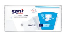 Scutece cu sistem inchis, Seni Classic Air x30 buc, L