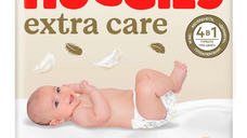 Scutece Extra Care Marimea 2, 3-6kg, 58 bucati, Huggies