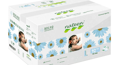 Scutece hipoalergenice Flex&Fit Premium, L, Nr.4, 8-14kg 92 bucati, Nateen